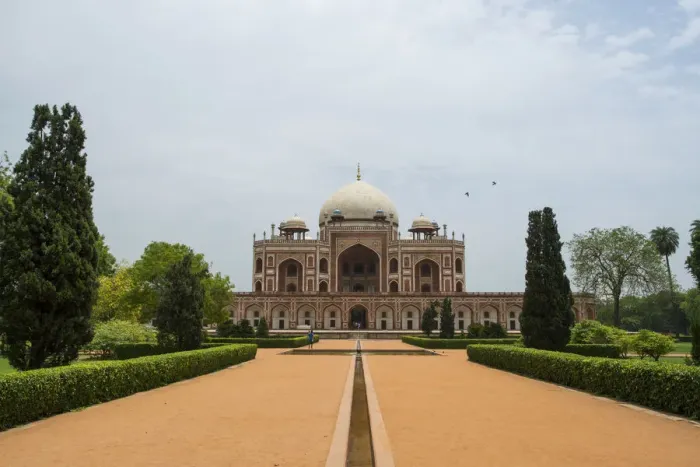 Framed Print : Wide view of Humayans Tomb Framed Print : Wide view of Humayans Tomb