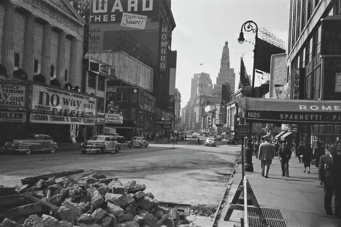 Framed Print : Widening Broadway Framed Print : Widening Broadway