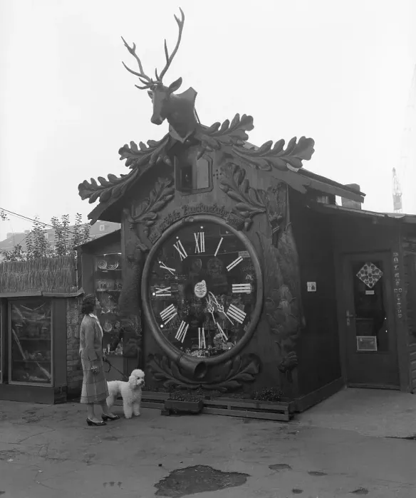 Framed Print : Wiesbaden Cuckoo Clock Shop Framed Print : Wiesbaden Cuckoo Clock Shop