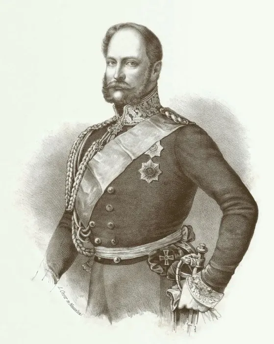 Framed Print : Wilhelm I (1797-1888), 1st German emperor, lithograph, published 1852 Framed Print : Wilhelm I (1797-1888), 1st German emperor, lithograph, published 1852