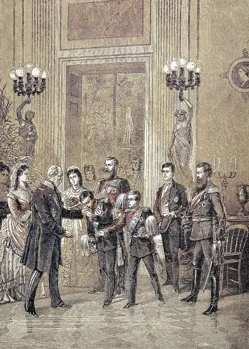Framed Print : Wilhelm I. or Wilhelm I. full name is Wilhelm Friedrich Ludwig von Hohenzollern, 22nd March 1797, 9th March 1888, was King of Prussia and the first German Emperor, the family congratulated him on his 78th birthday on 22nd March 1875, Germany Framed Print : Wilhelm I. or Wilhelm I. full name is Wilhelm Friedrich Ludwig von Hohenzollern, 22nd March 1797, 9th March 1888, was King of Prussia and the first German Emperor, the family congratulated him on his 78th birthday on 22nd March 1875, Germany