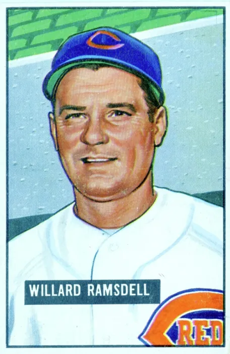 Framed Print : Willard Ramsdell Baseball Card Framed Print : Willard Ramsdell Baseball Card
