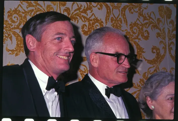 Framed Print : William Buckley and Barry Goldwater Framed Print : William Buckley and Barry Goldwater