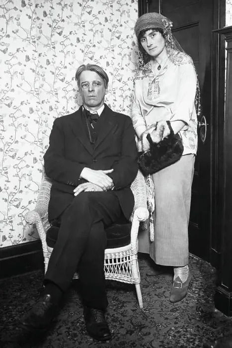 Framed Print : William Butler Yeats and Wife Georgie Framed Print : William Butler Yeats and Wife Georgie