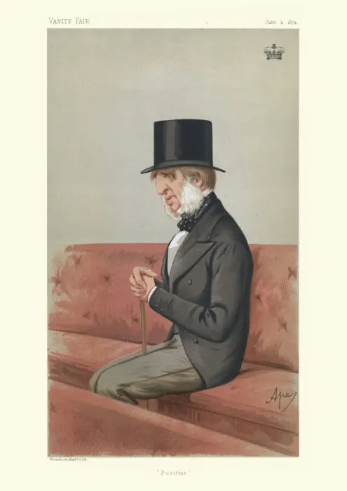Framed Print : William Cavendish, 7th Duke of Devonshire, Vanity fair caricature Framed Print : William Cavendish, 7th Duke of Devonshire, Vanity fair caricature