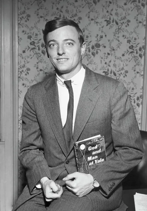Framed Print : William F. Buckley Holding His First Book Framed Print : William F. Buckley Holding His First Book