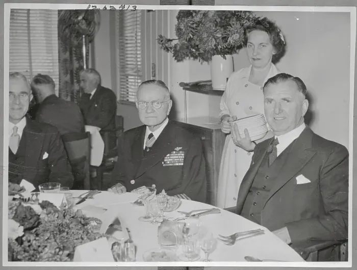 Framed Print : William F. Halsey with Leaders Framed Print : William F. Halsey with Leaders