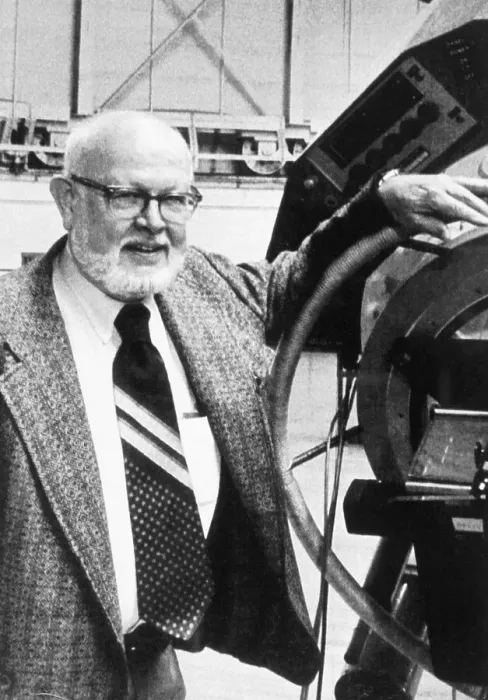 Framed Print : William Fowler Standing W / Telescope Framed Print : William Fowler Standing W / Telescope
