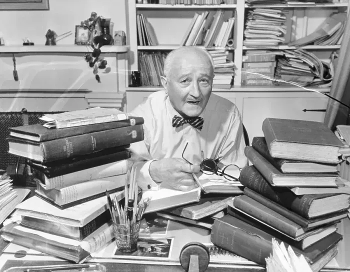 Framed Print : William Friedman Writes Book Framed Print : William Friedman Writes Book