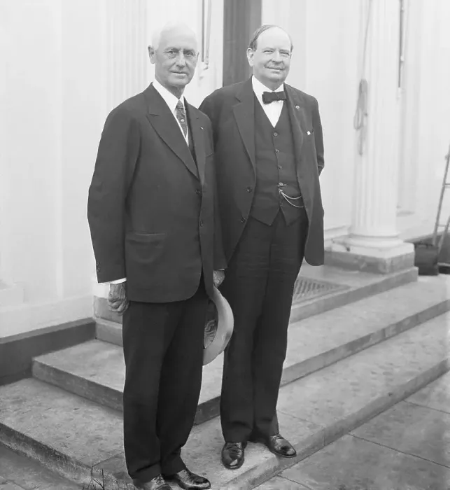 Framed Print : William G. Conley and Henry D. Hatfield Framed Print : William G. Conley and Henry D. Hatfield