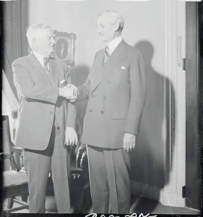 Framed Print : William Gibbs McAdoo and George W. Lynn Framed Print : William Gibbs McAdoo and George W. Lynn