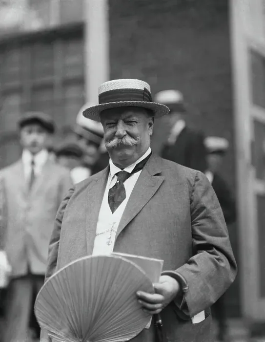 Framed Print : William H. Taft Holding Fan Framed Print : William H. Taft Holding Fan