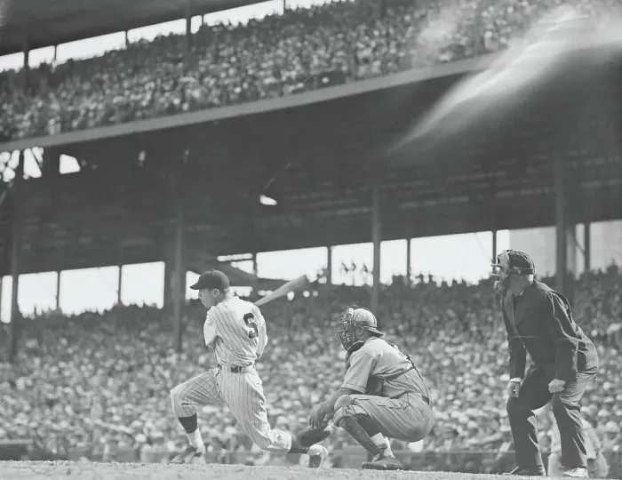 Framed Print : William Herman in Baseball Batting Action Framed Print : William Herman in Baseball Batting Action