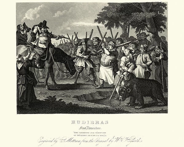William Hogarths Illustrations for Samuel Butlers Hudibras