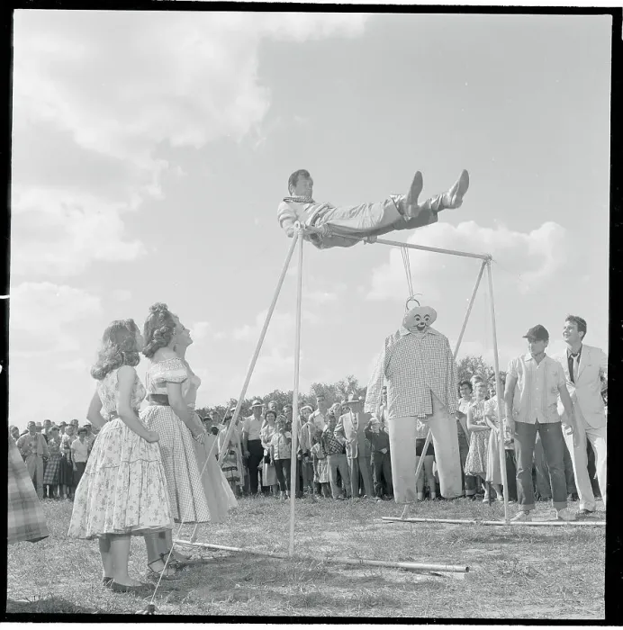 Framed Print : William Holden Performing on the Horizontal Bars Framed Print : William Holden Performing on the Horizontal Bars