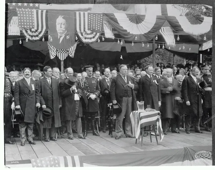 Framed Print : William Howard Taft and Others at Ceremonies for Alaska Yukon Pacific Exposition Framed Print : William Howard Taft and Others at Ceremonies for Alaska Yukon Pacific Exposition