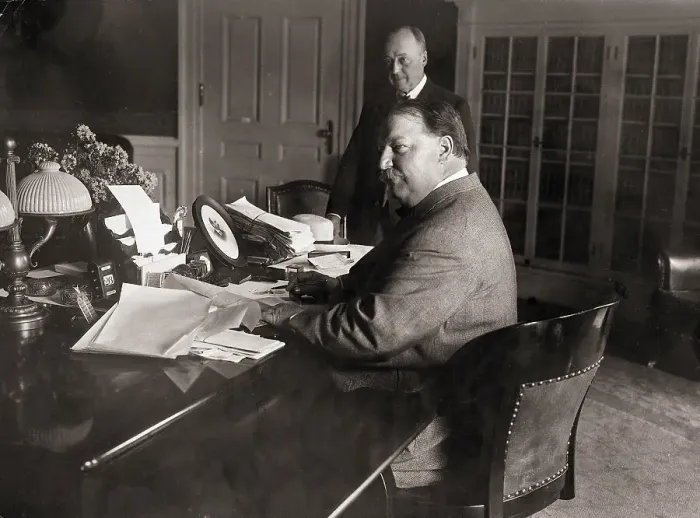 Framed Print : William Howard Taft At Desk Framed Print : William Howard Taft At Desk
