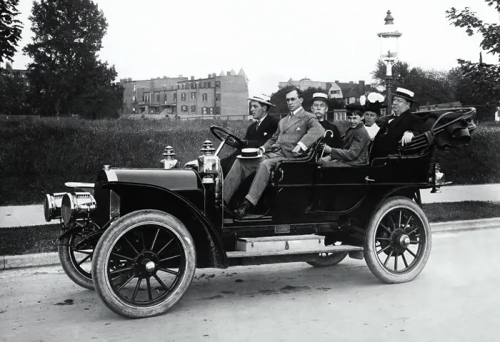 Framed Print : William Howard Taft and Family in Touring Car Framed Print : William Howard Taft and Family in Touring Car