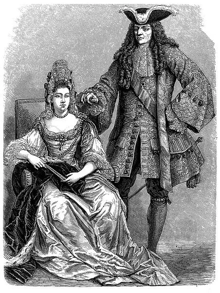 William III and Mary II, King William III and Queen Mary II