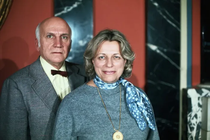 Framed Print : William Masters and Wife Posing Together Framed Print : William Masters and Wife Posing Together