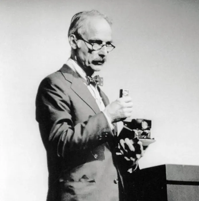 Framed Print : William McCune Demonstrating Use of Camera Framed Print : William McCune Demonstrating Use of Camera