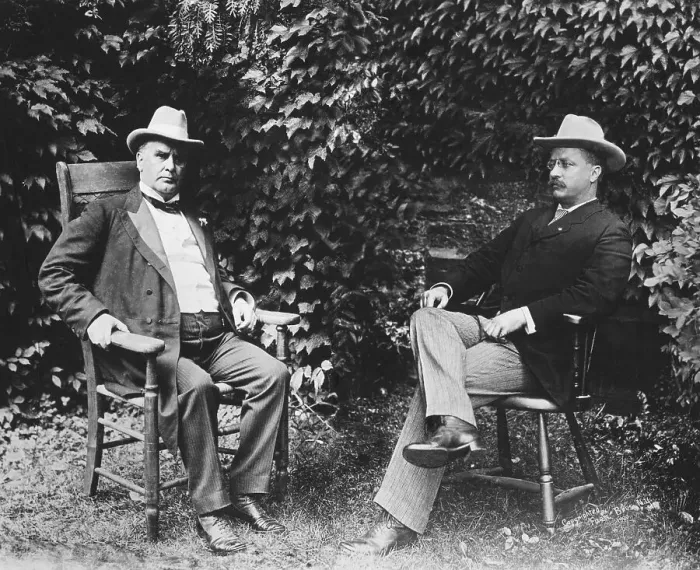 Framed Print : William McKinley and Theodore Roosevelt Framed Print : William McKinley and Theodore Roosevelt