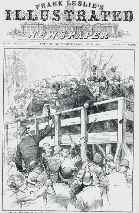 Framed Print : William O'Brien Addressing Crowd Framed Print : William O'Brien Addressing Crowd