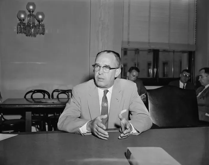 Framed Print : William Parker Testifying Before a Senate Subcommittee Framed Print : William Parker Testifying Before a Senate Subcommittee