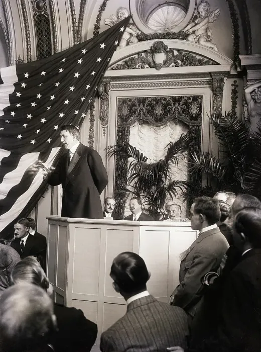 Framed Print : William Randolph Hearst Campaigning For Mayor
