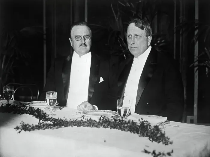 Framed Print : William Randolph Hearst with Mayor Hylan Framed Print : William Randolph Hearst with Mayor Hylan