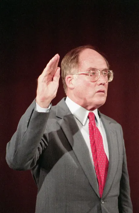 Framed Print : William Rehnquist Being Sworn In Framed Print : William Rehnquist Being Sworn In