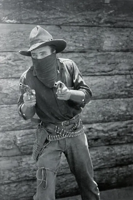 Framed Print : William S. Hart as a Masked Gunfighter Framed Print : William S. Hart as a Masked Gunfighter