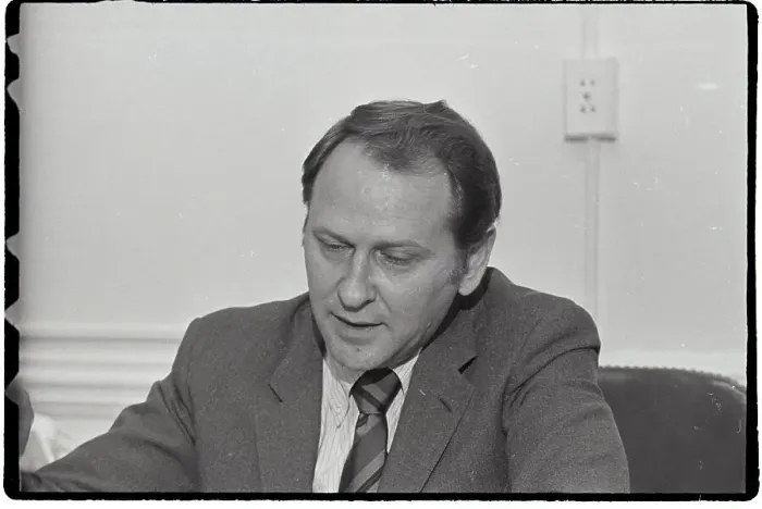 Framed Print : William Safire Sitting Framed Print : William Safire Sitting