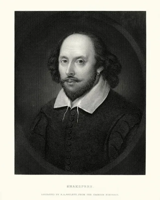 Framed Print : William Shakespeare