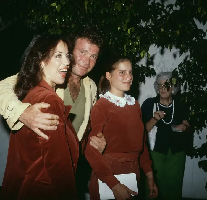 Framed Print : William Shatner & Daughters