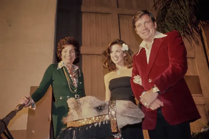 Framed Print : William Shatner & Marcy Lafferty
