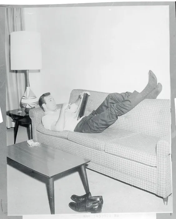 Framed Print : William Shatner Reading His Script Framed Print : William Shatner Reading His Script