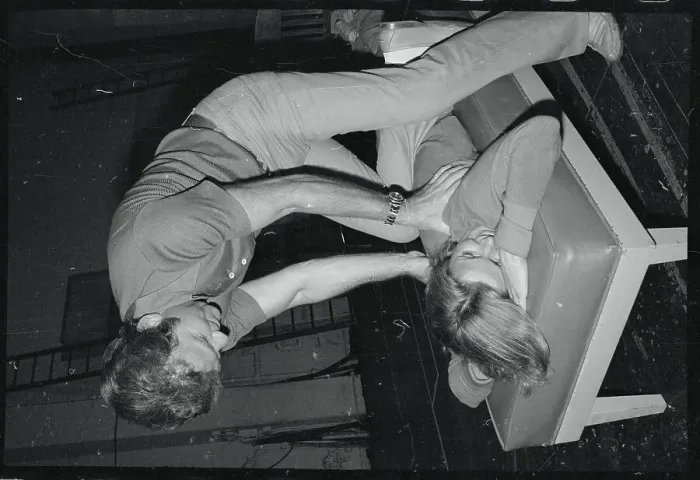 Framed Print : William Shatner and Yvette Mimieux Give Each Other Back Massages Framed Print : William Shatner and Yvette Mimieux Give Each Other Back Massages