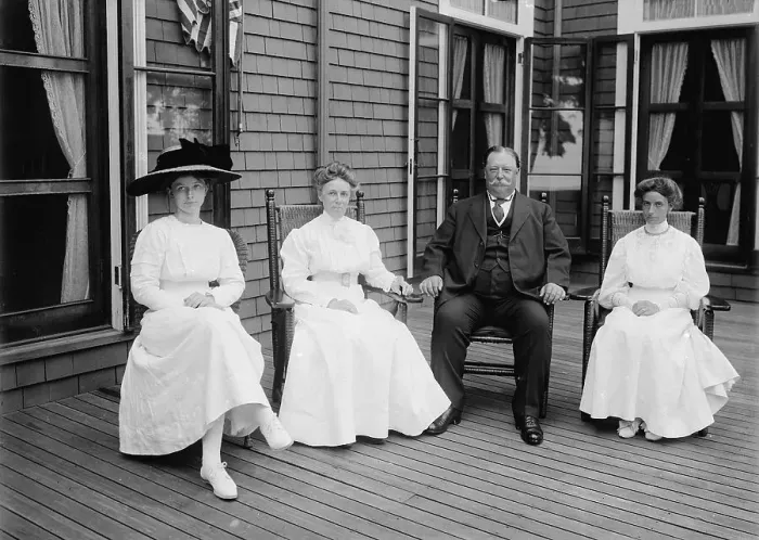 Framed Print : William Taft Sitting W / His Family Framed Print : William Taft Sitting W / His Family