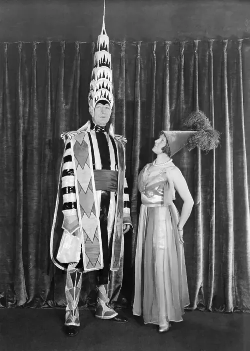 Framed Print : William Van Alen in Chrysler Building Costume Framed Print : William Van Alen in Chrysler Building Costume