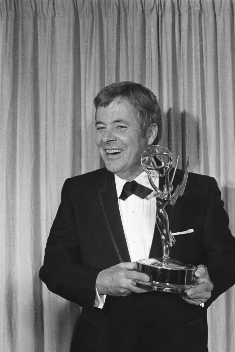 Framed Print : William Windom Holding Emmy Framed Print : William Windom Holding Emmy