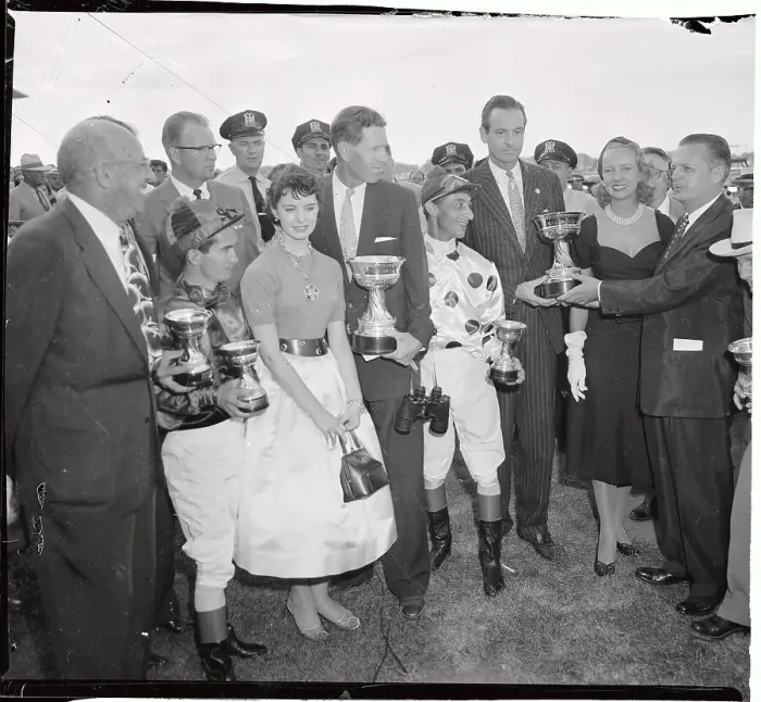 Framed Print : William Woodward Jr. Receiving Racing Award Previously Framed Print : William Woodward Jr. Receiving Racing Award Previously