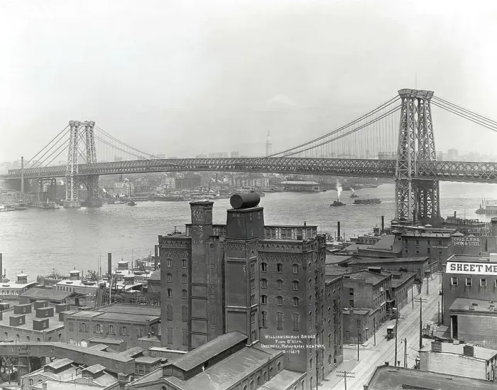 Framed Print : Williamsburg Bridge Framed Print : Williamsburg Bridge