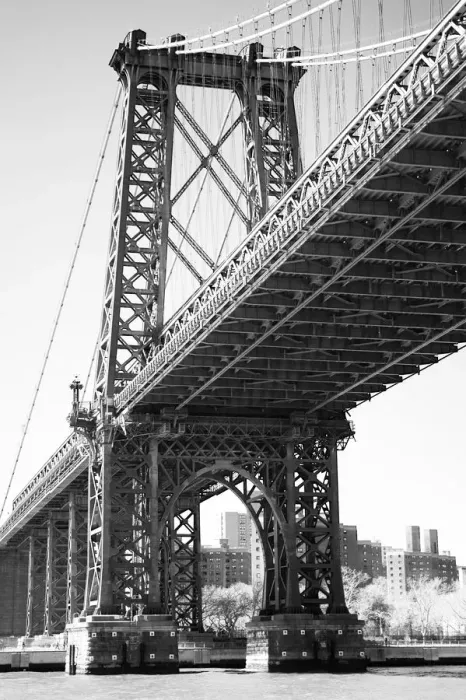 Framed Print : Williamsburg Bridge New York City Framed Print : Williamsburg Bridge New York City