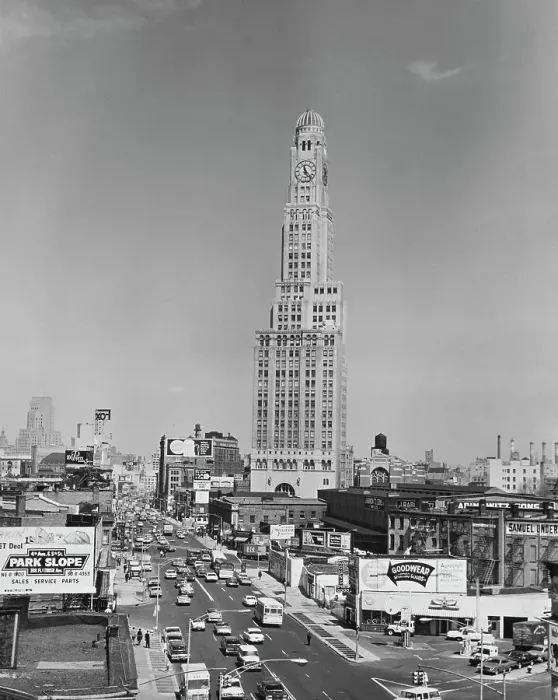 Framed Print : Williamsburgh Savings Bank Tower, Brooklyn Framed Print : Williamsburgh Savings Bank Tower, Brooklyn