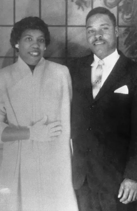 Framed Print : Willie Brewster with his Wife Framed Print : Willie Brewster with his Wife
