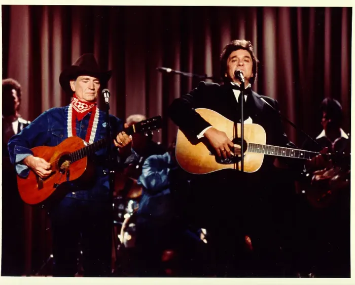 Framed Print : Willie & Johnny Framed Print : Willie & Johnny