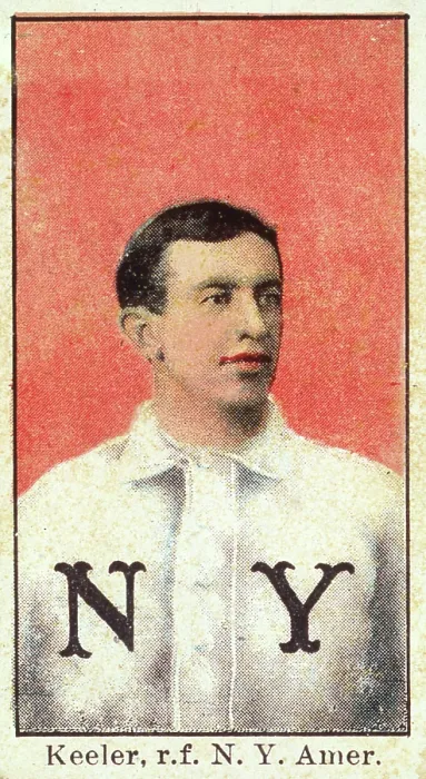 Framed Print : Willie Keeler Candy Card Framed Print : Willie Keeler Candy Card
