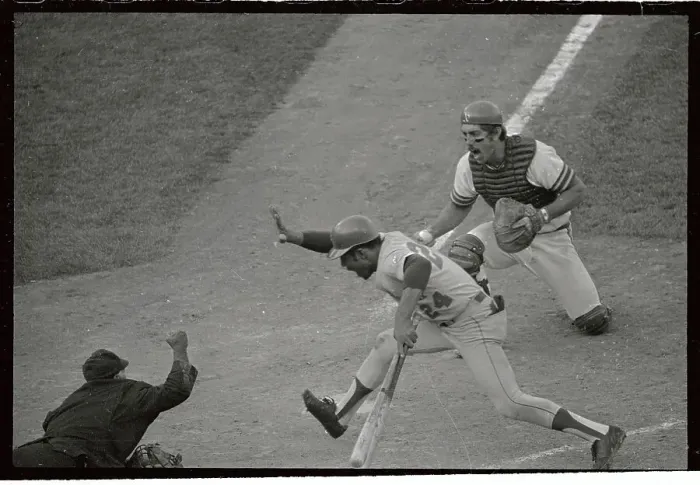 Framed Print : Willie Mays Getting Upset over Out Call Framed Print : Willie Mays Getting Upset over Out Call