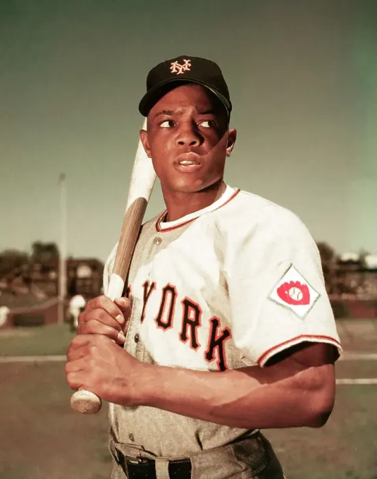 Framed Print : Willie Mays Posing with Baseball Bat Framed Print : Willie Mays Posing with Baseball Bat